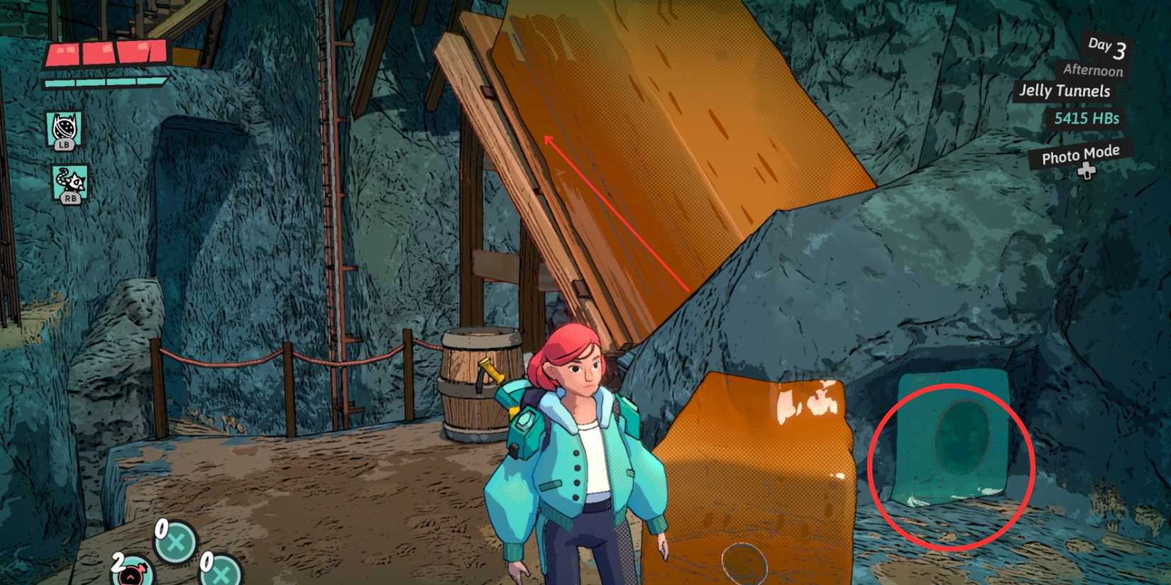 Dungeons of hinterberg Jelly tunnels puzzle 2 