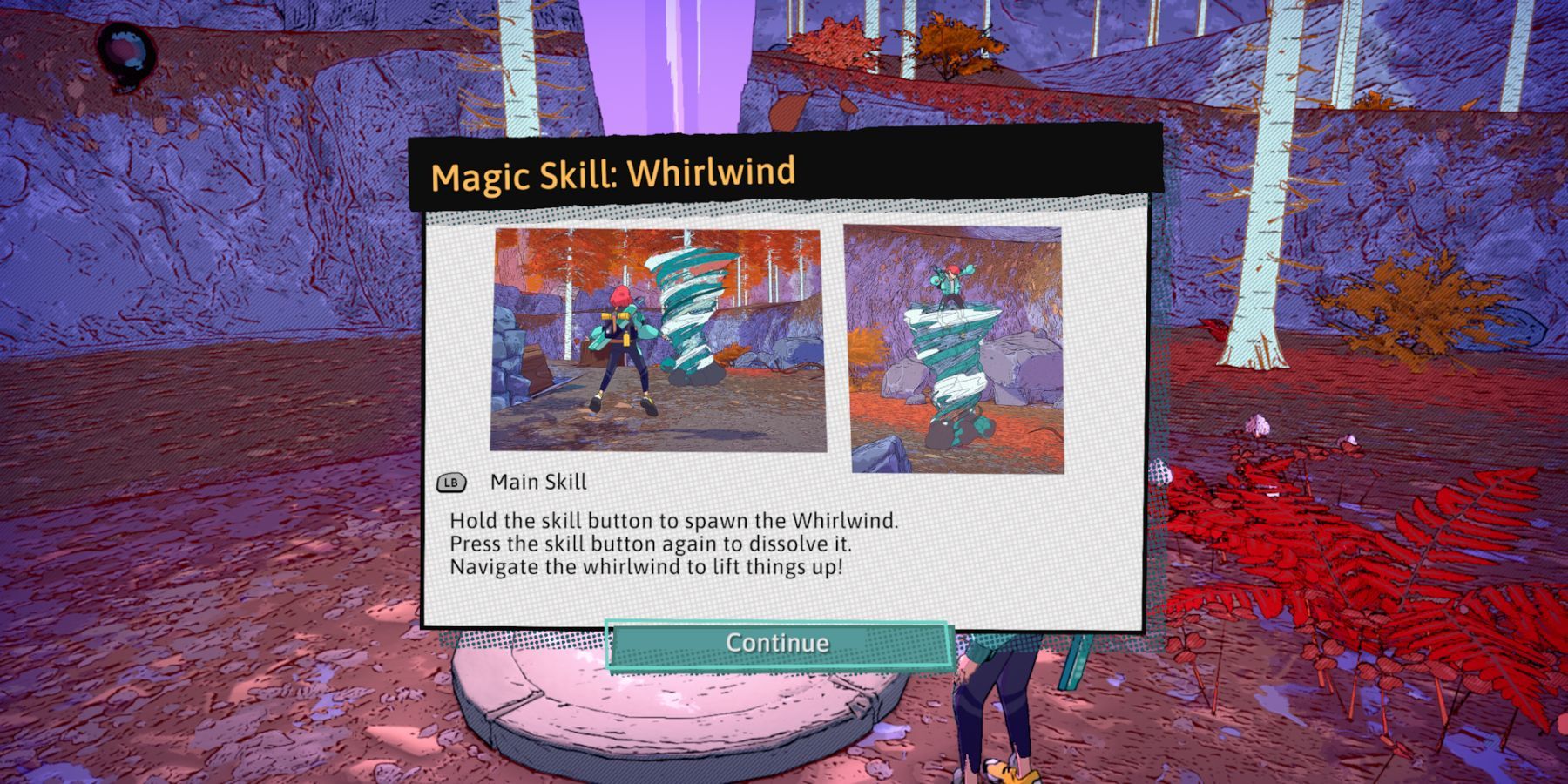 Dungeons of hinterberg whirlwind magic skill