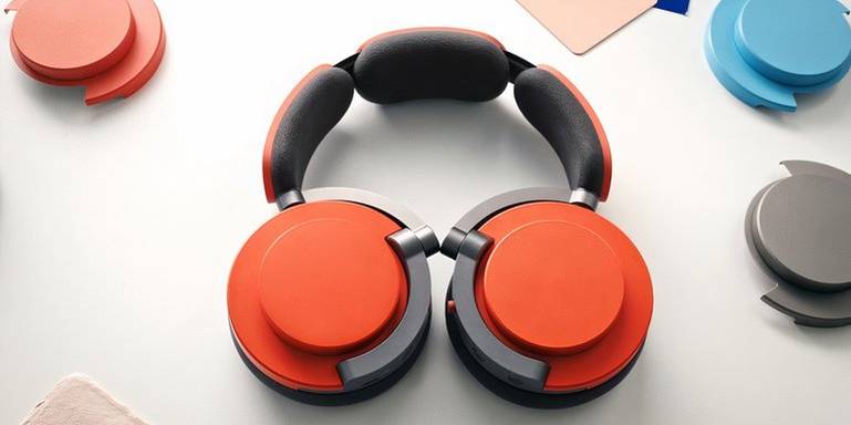 dyson-ontrac with orange earcups and other color options around-1