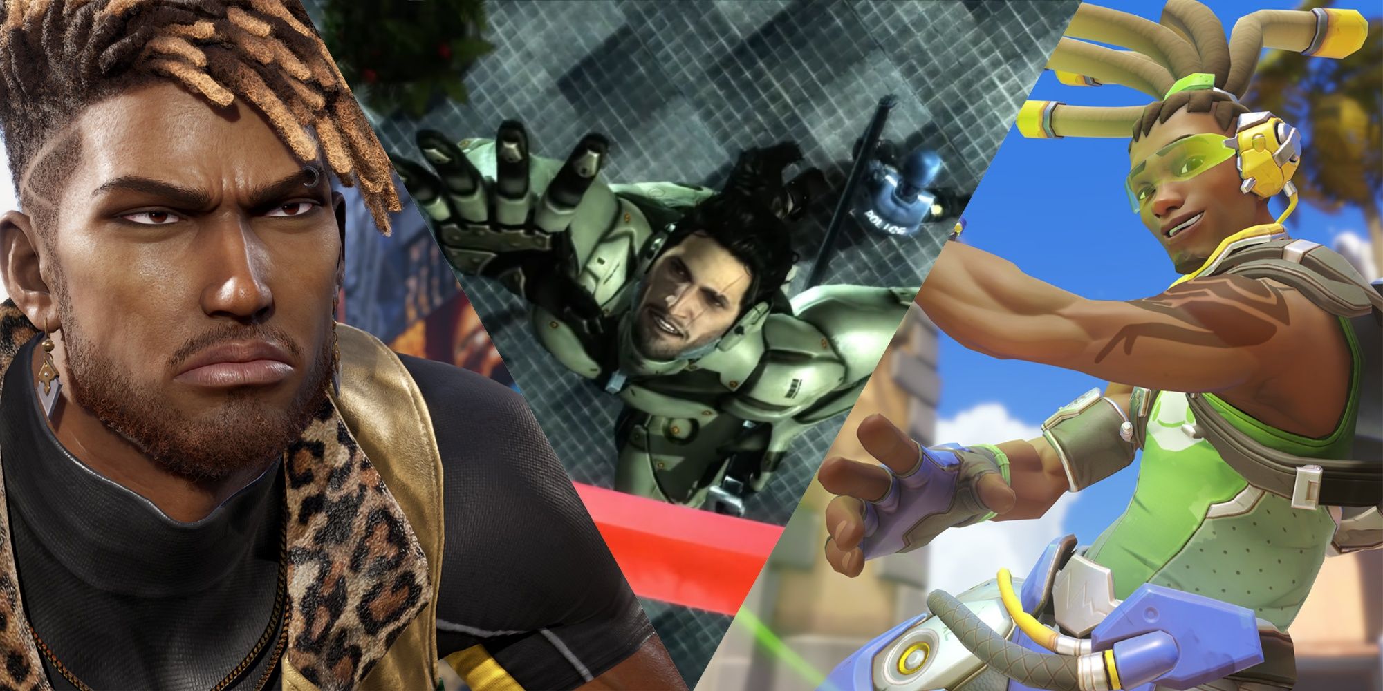 Eddy Gordo, Jetstream Sam, and Lucio (Tekken 8, Metal Gear Rising: Revengeance, Overwatch 2)