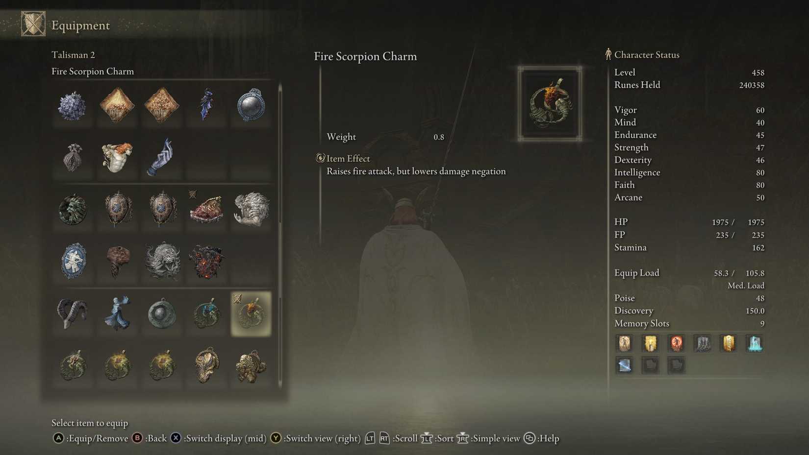 Elden Ring - Fire Scorpion Charm