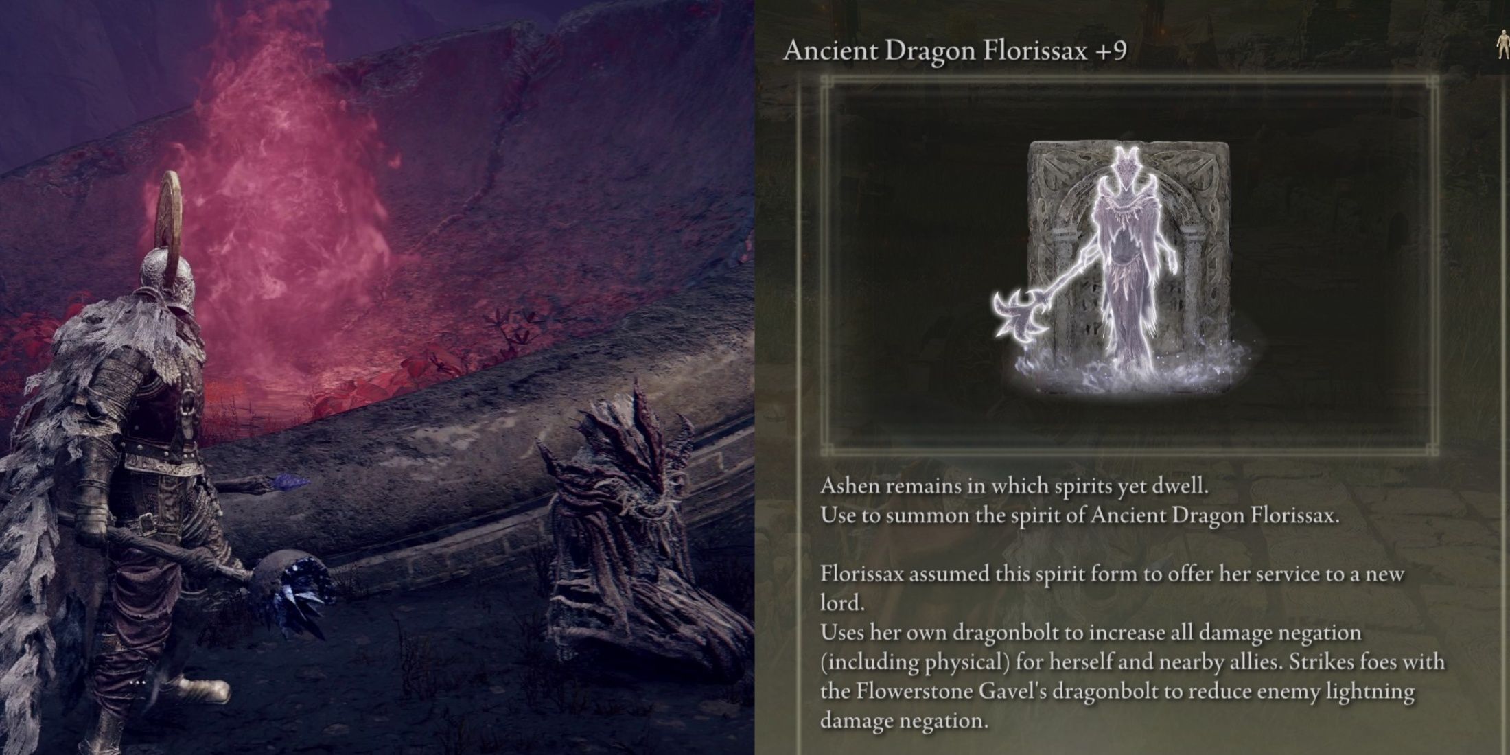 How to Get Ancient Dragon Florissax Spirit Ash in Shadow of the Erdtree