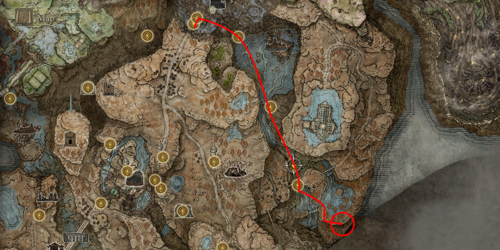 Elden Ring Midra Lord of Frenzied Flame Boss Location