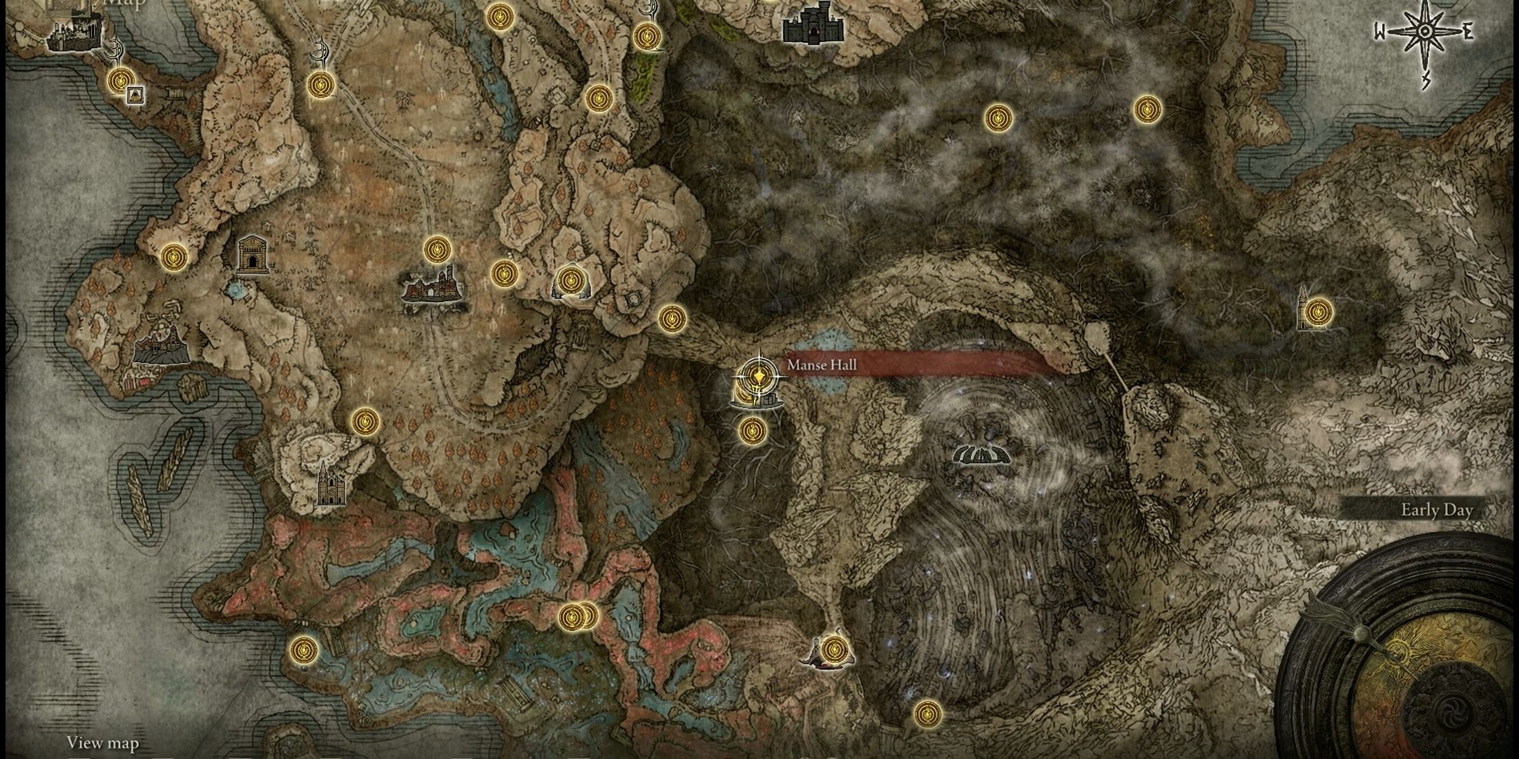 elden ring nanaya's torch map location