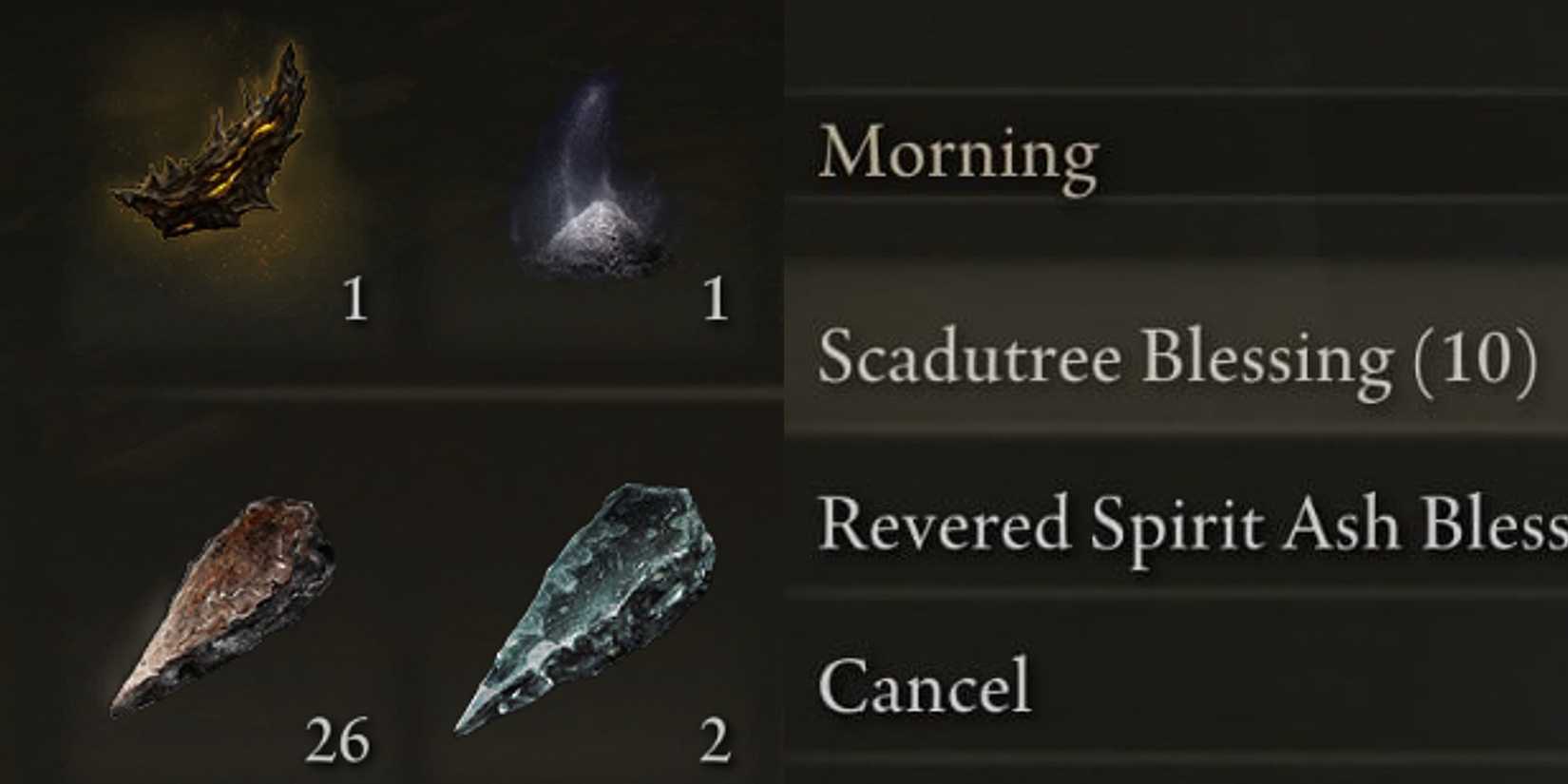 Elden Ring Scadutree Blessings