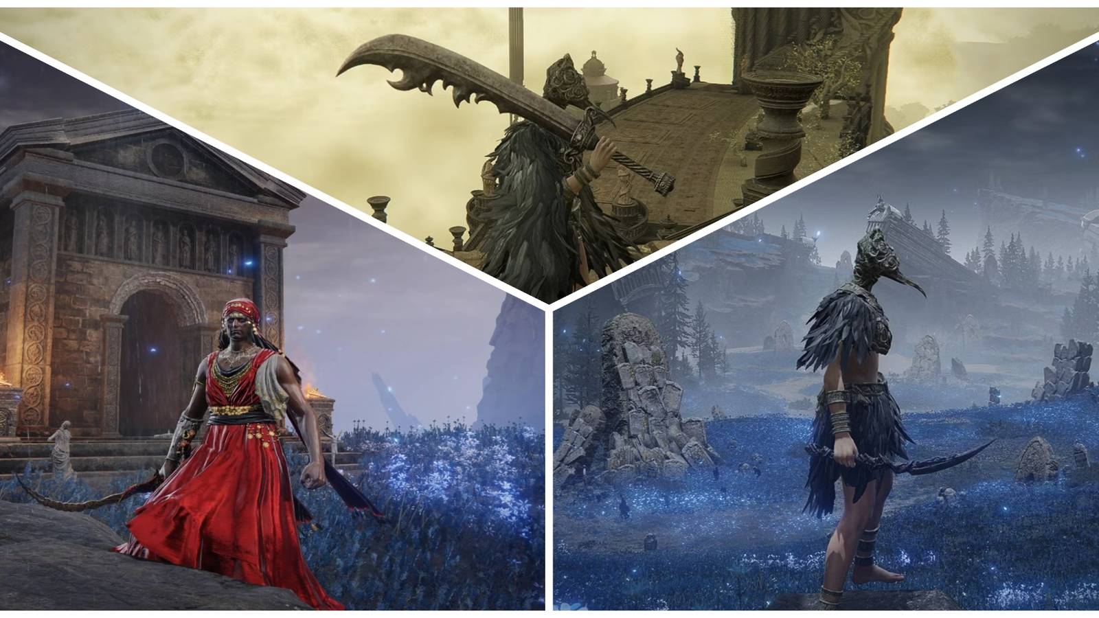 Elden Ring Shadow of The Erdtree Best New Curved Swords, Ranked Featured Image