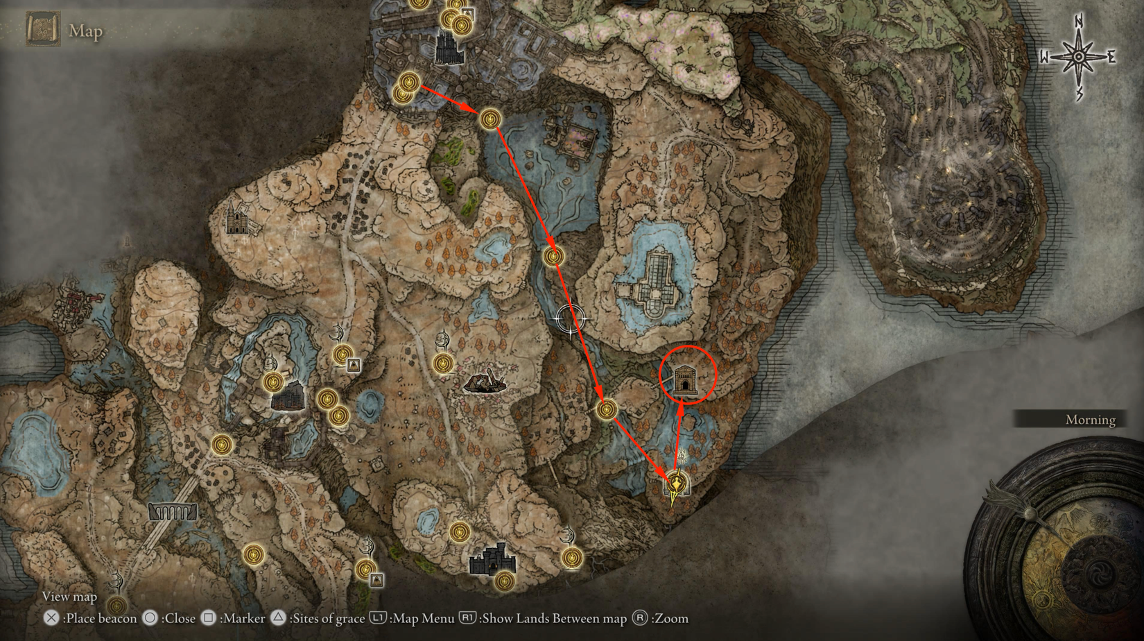 elden ring shadow of the erdtree eastern nameless mausoleum location rakshasa