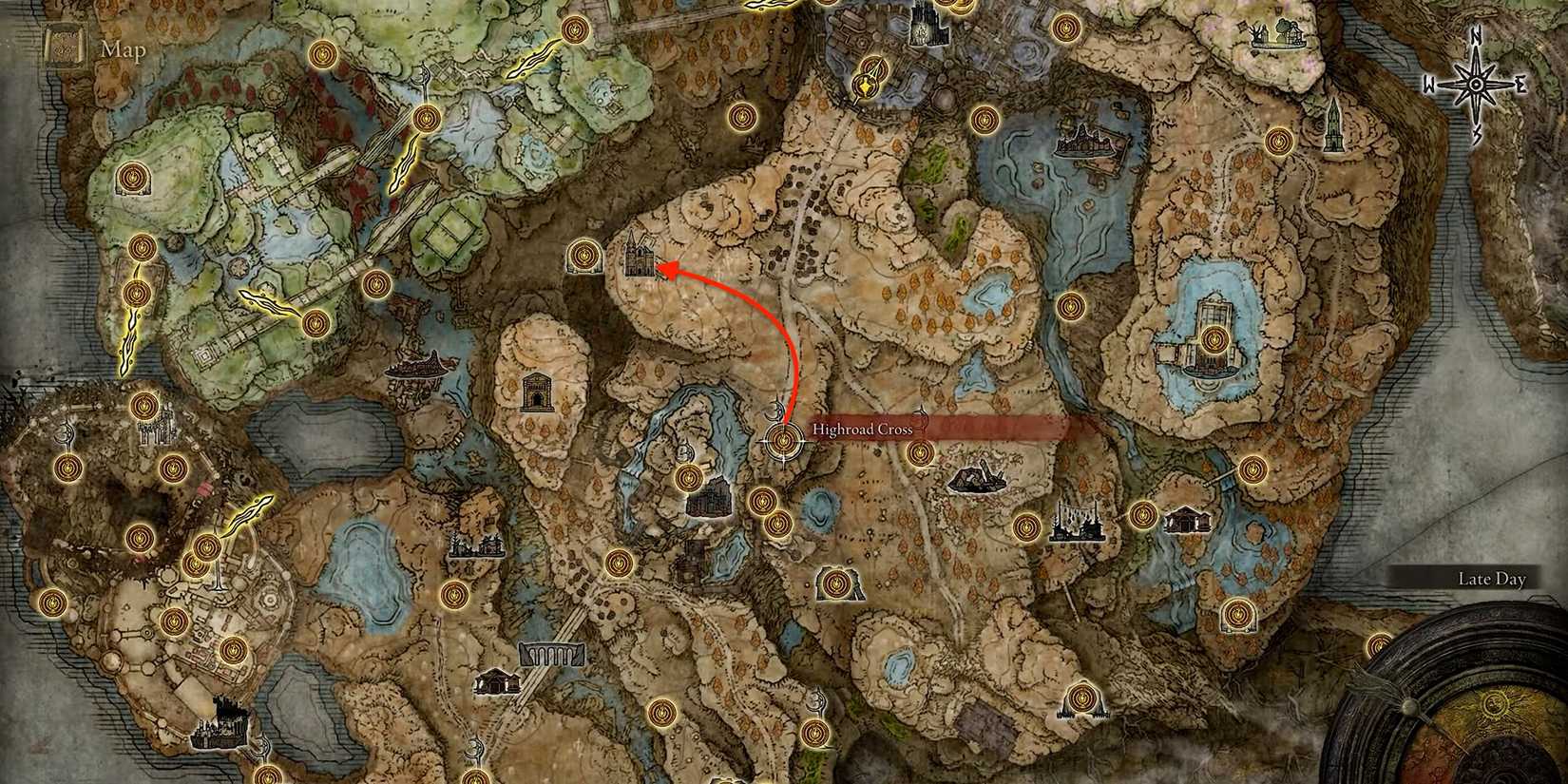 Elden Ring - Shadow Of The Erdtree - Fire Knight Queelign Invasion Location