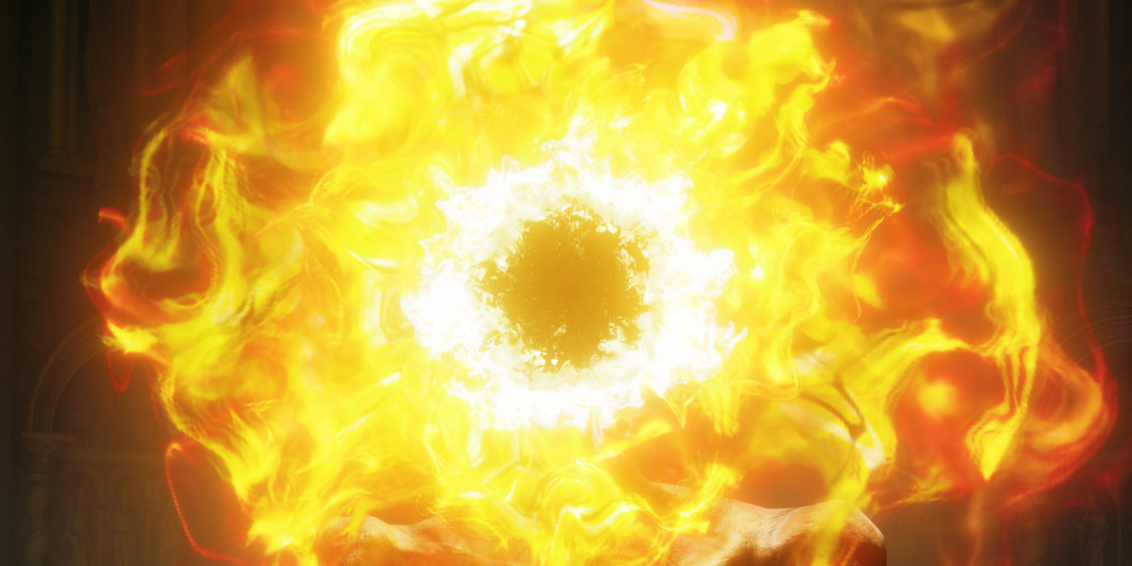 Elden Ring Shadow of the Erdtree Frenzied Flame Closeup