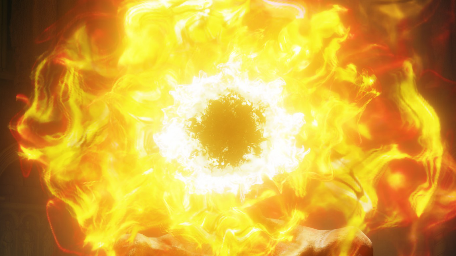 Elden Ring Shadow of the Erdtree Frenzied Flame Closeup