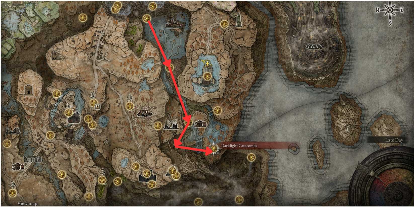 Elden Ring - Shadow of the Erdtree - Path To Darklight Catacombs - 2