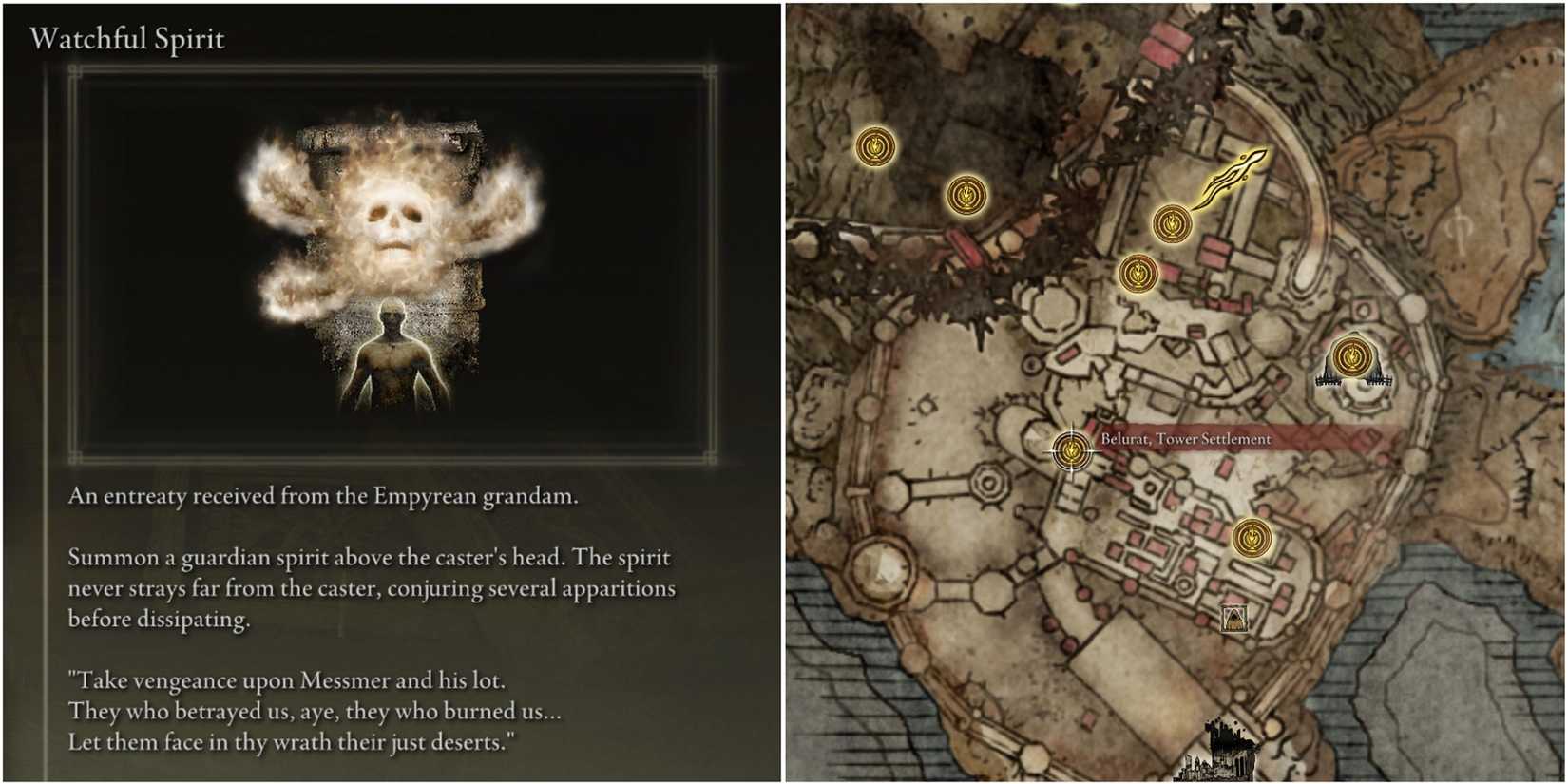 Elden Ring - Shadow Of The Erdtree - Watchful Spirit Incantation