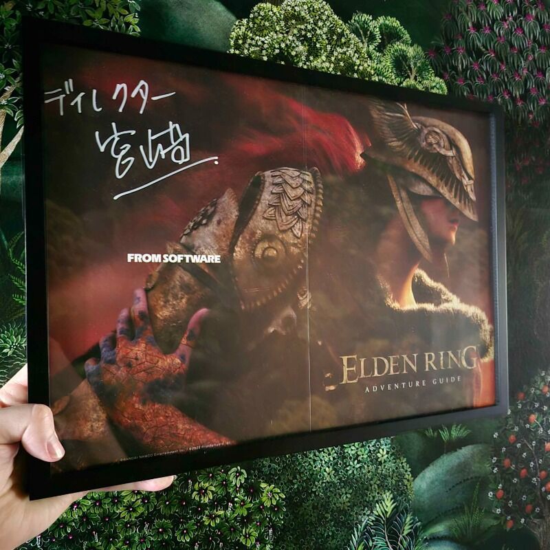 elden ring signed poster 1