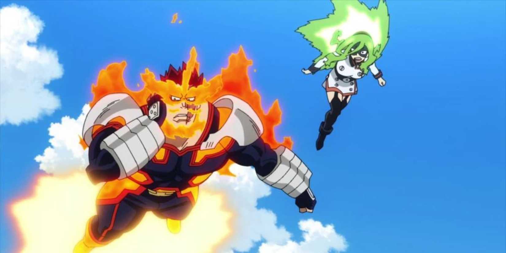 Endeavor and Burnin looking for bombs while flying.