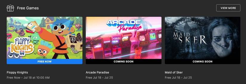 epic games store free games july 2024