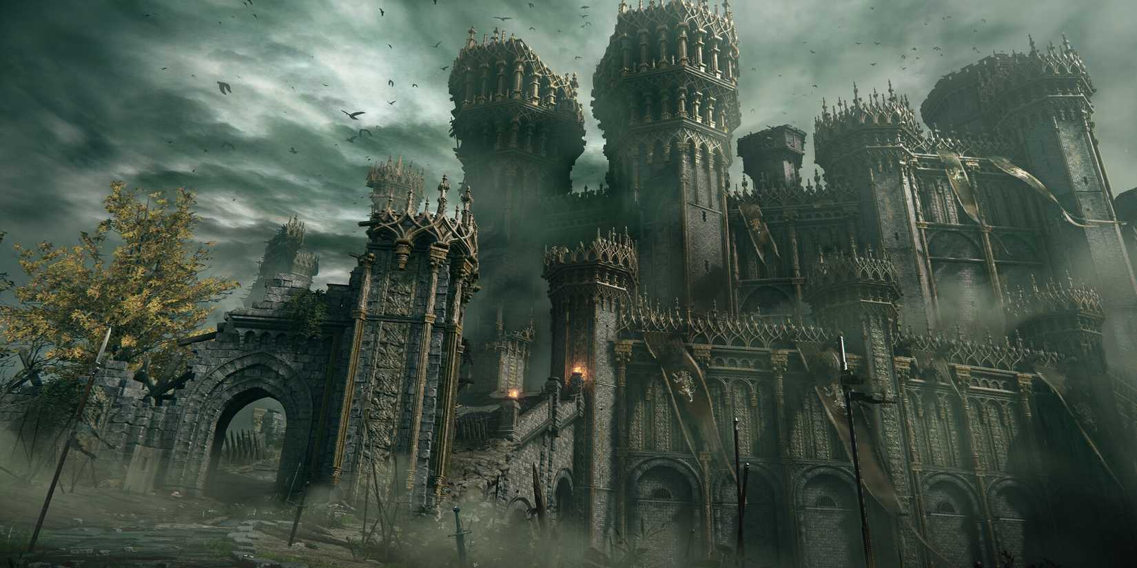 Elden ring castle boss fight area