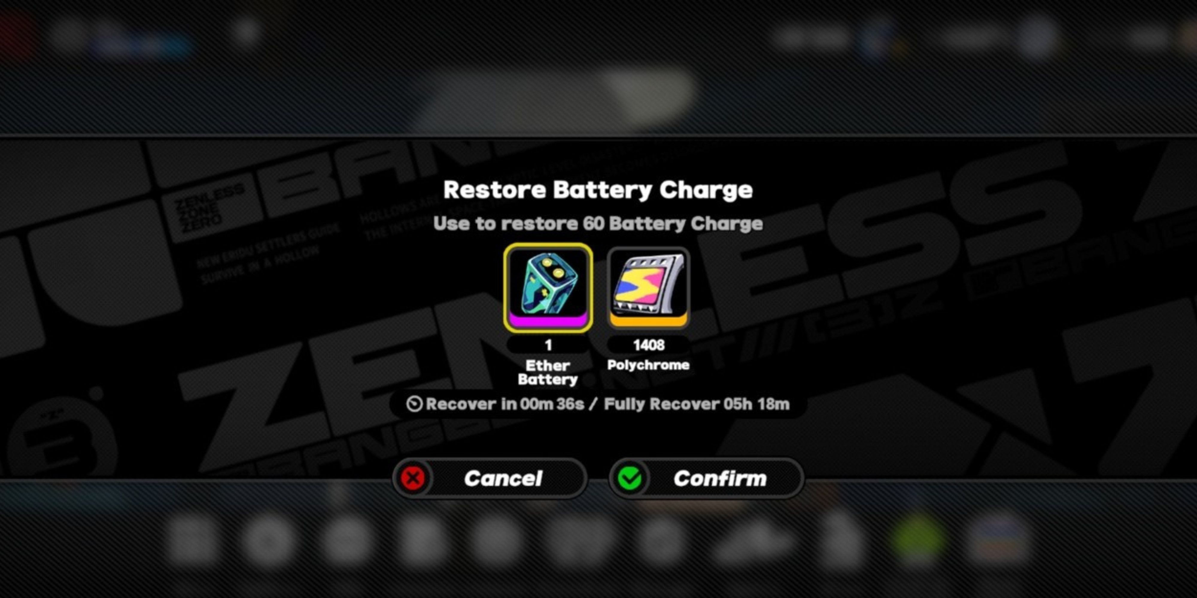 Zenless Zone Zeros Battery Charge, Explained