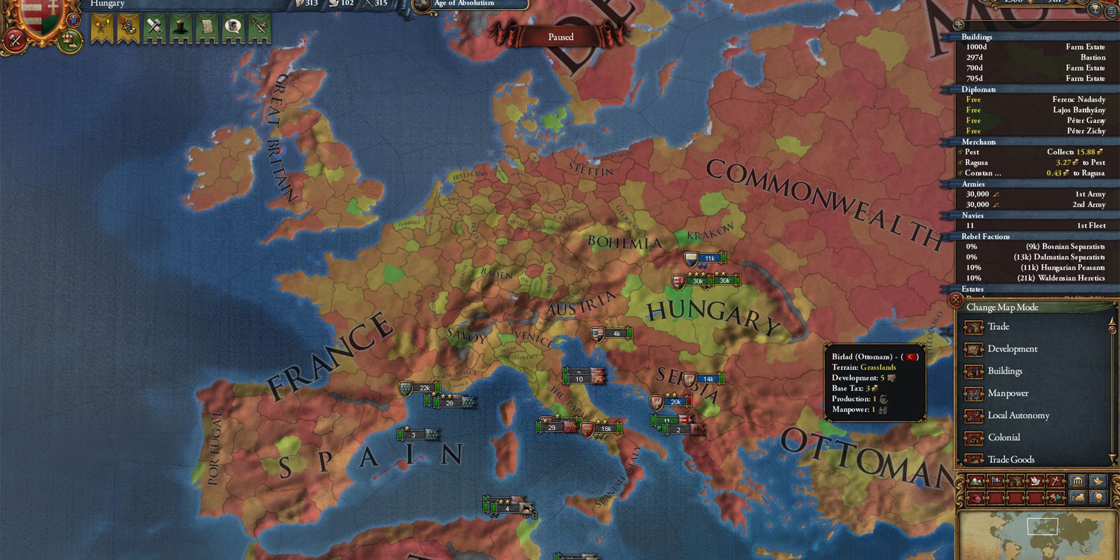 Ways Europa Universalis 5/Project Caesar Could Improve EU4