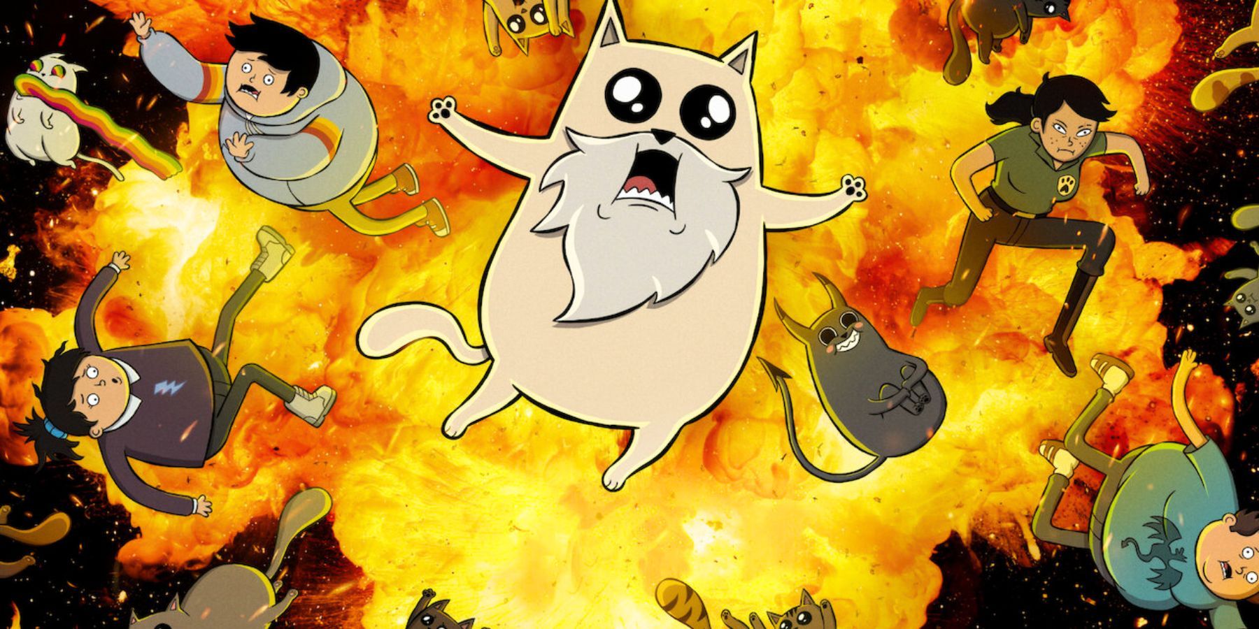 Exploding Kittens Interview: Tom Ellis and Sasheer Zamata Talk All Things Godcat and Devilcat