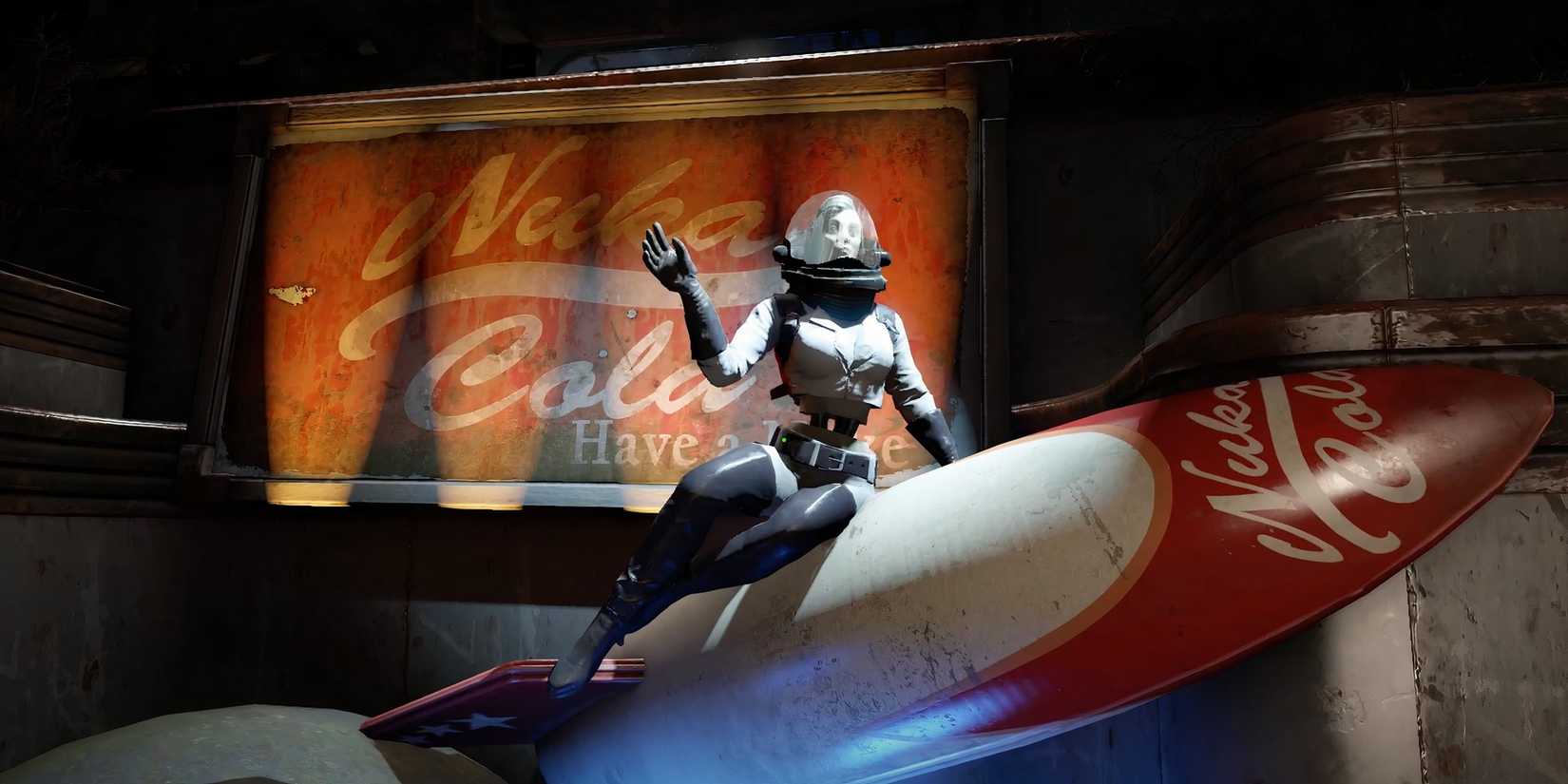 Fallout 4 Best Nuka World Items Nuka Girl Rocket Suit