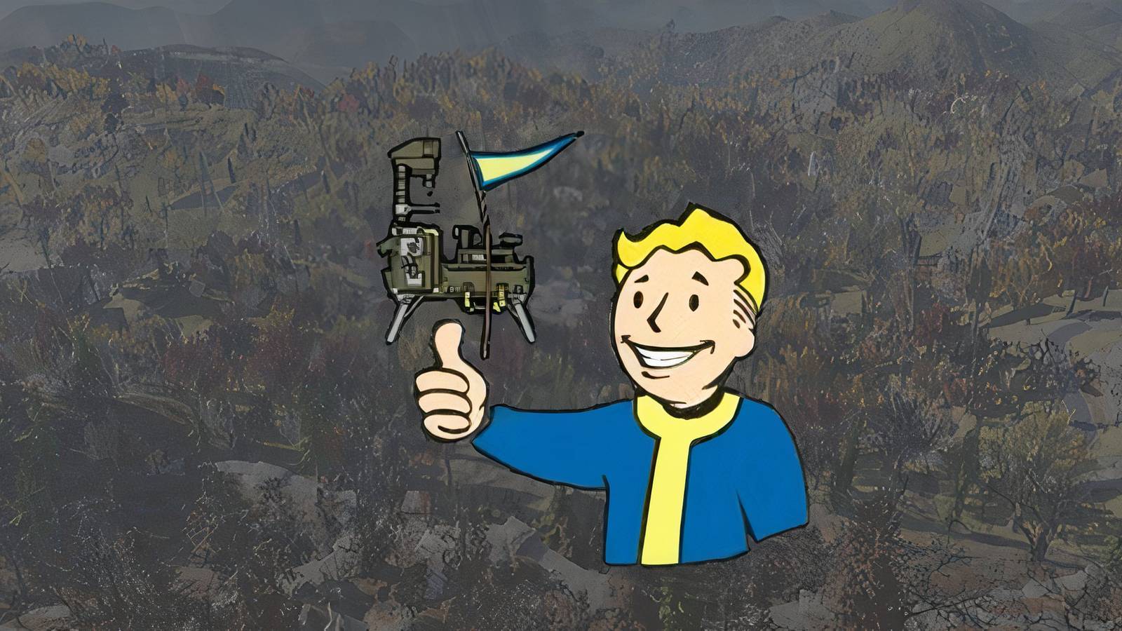 Fallout 76 CAMP Love Emote custom image