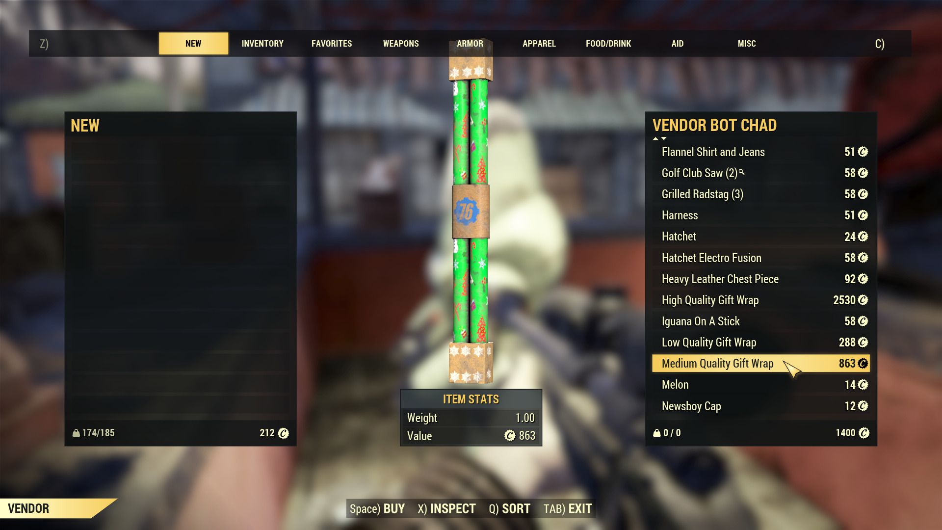 Fallout 76: How To Get & Use Gift Wrap