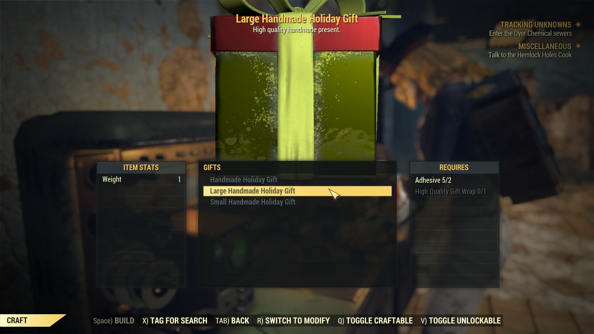 Fallout 76: How To Get & Use Gift Wrap