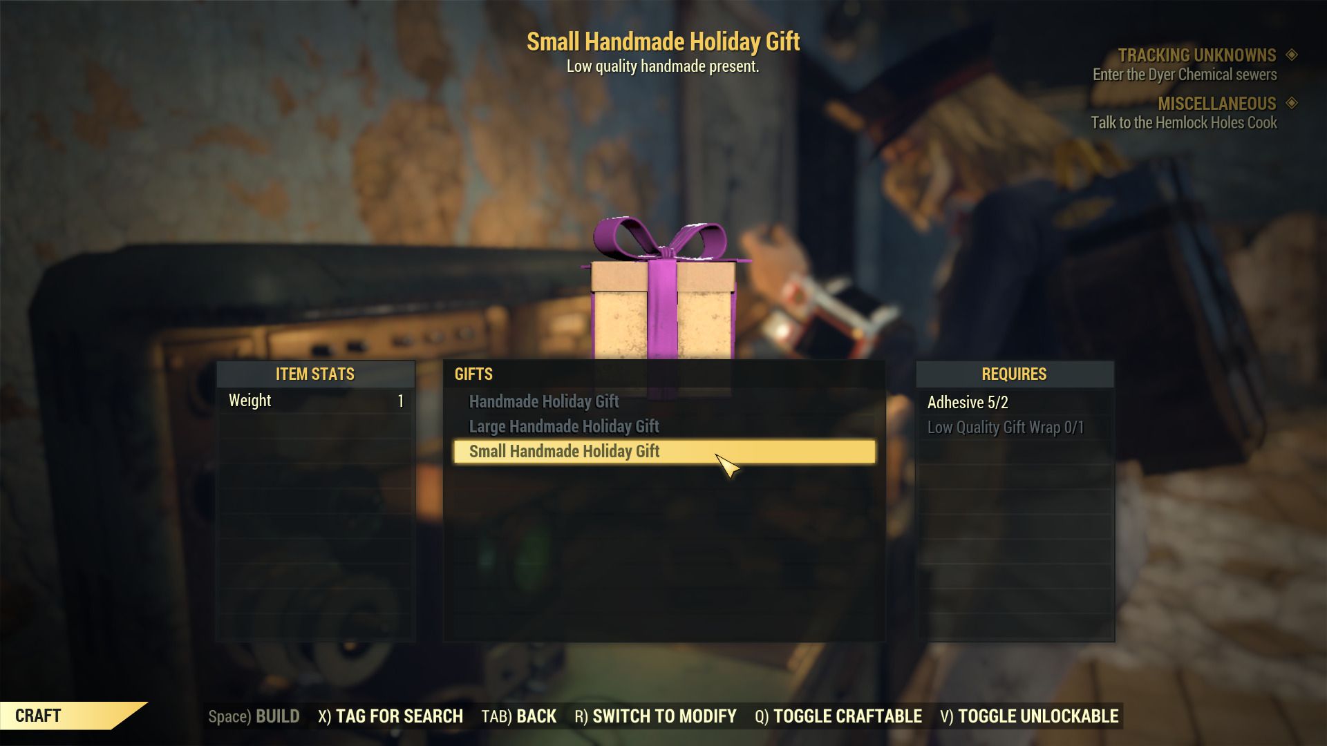 Fallout 76: How To Get & Use Gift Wrap