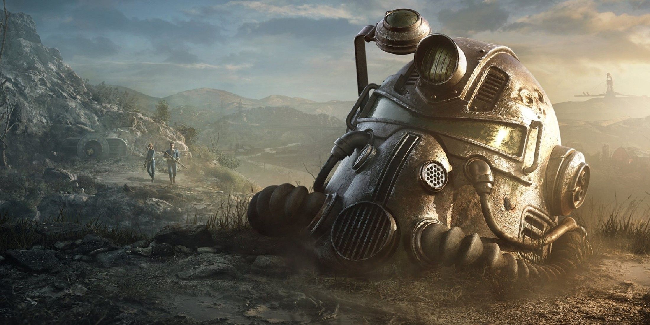 Игрок Fallout 76 создал впечатляющую базу Братства Стали в пустыне