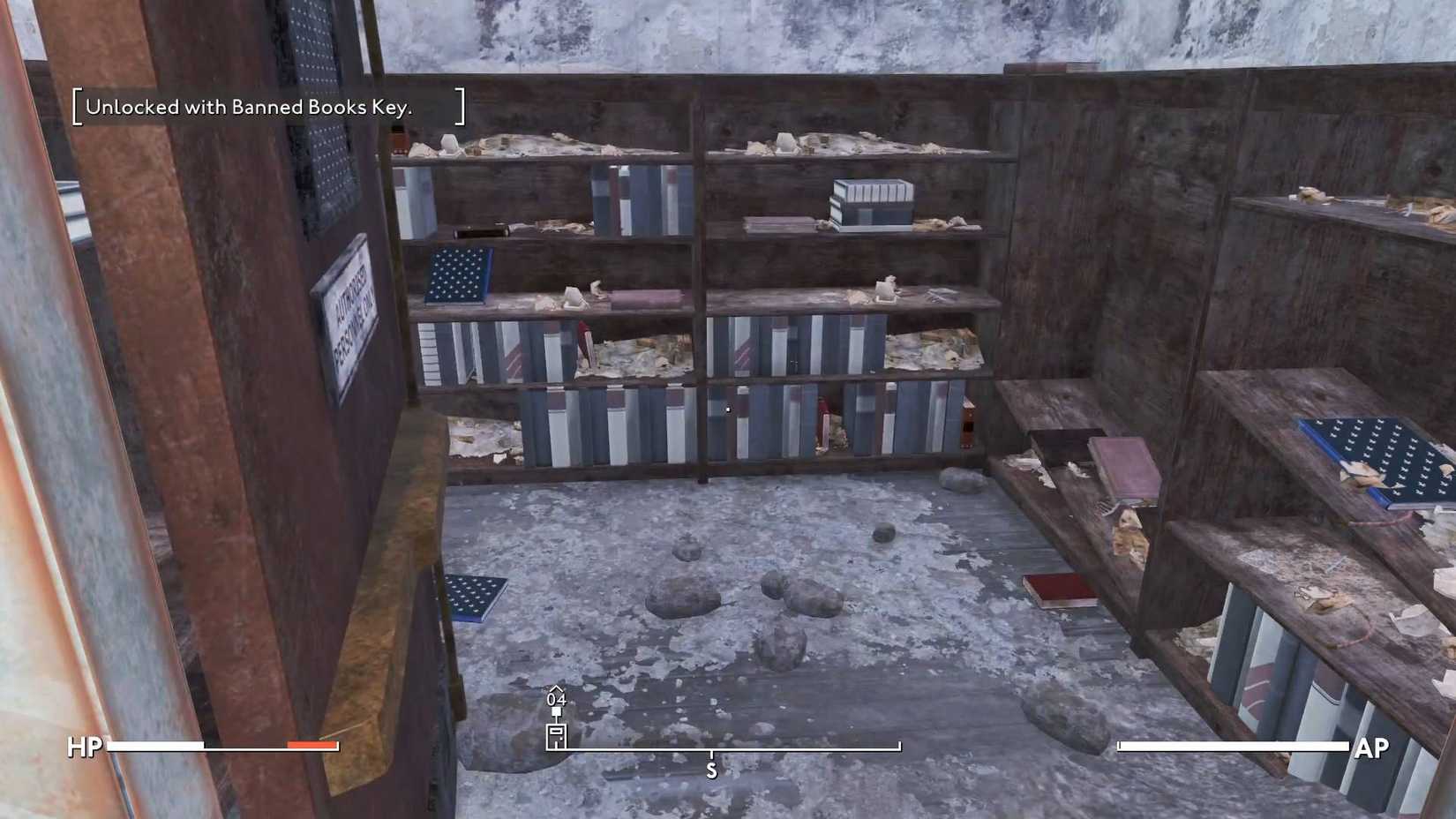 Fallout London_Churchill Library_Banned Books Room