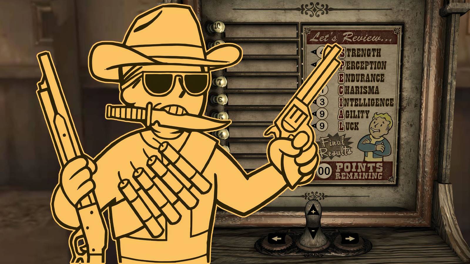 Fallout Starting Menu Fallout New Vegas: Best Starting Stats
