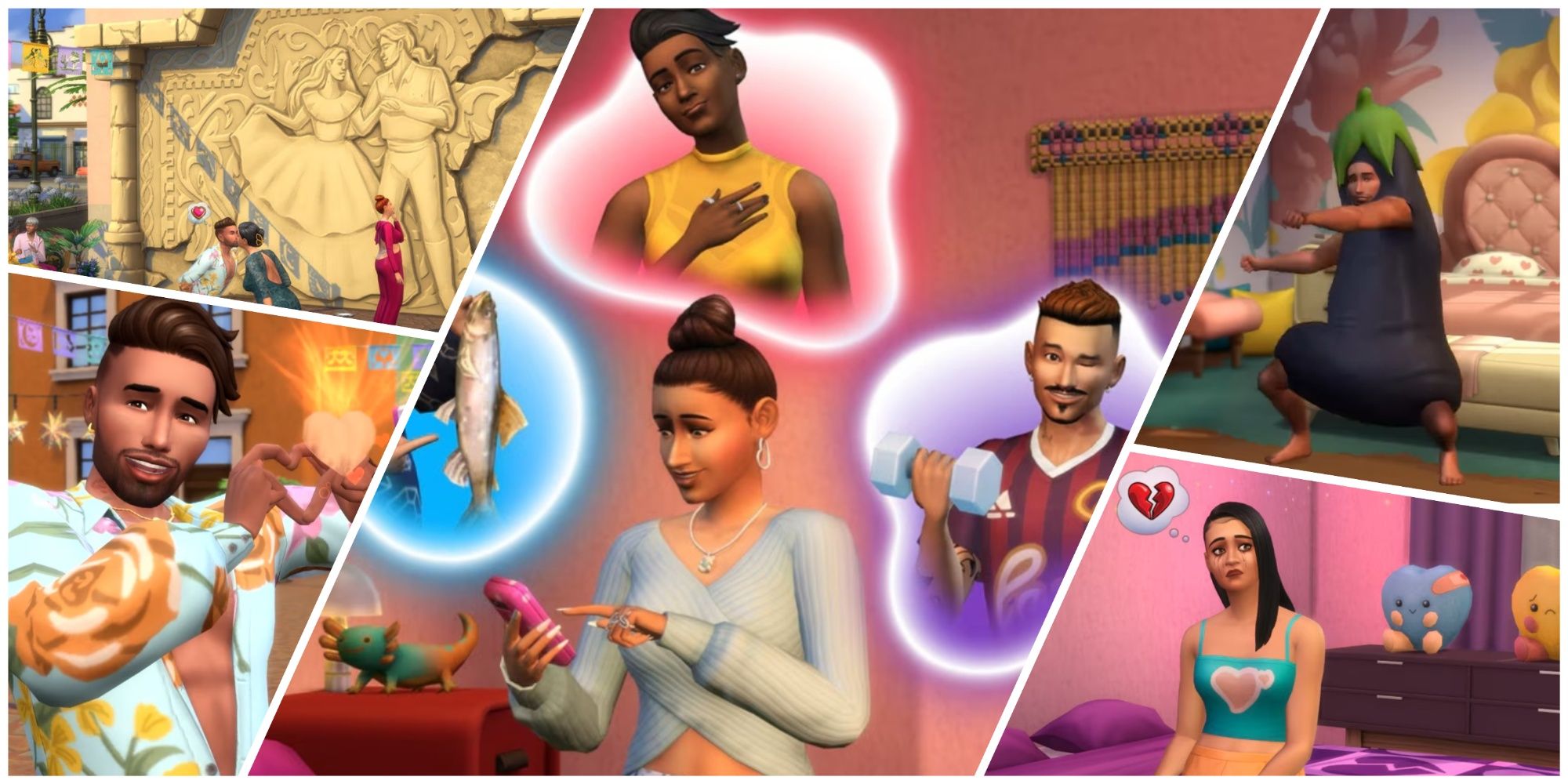 Dating Apps, Eggplants, Heartbreak and Love in The Sims 4: Lovestruck Expansion Pack