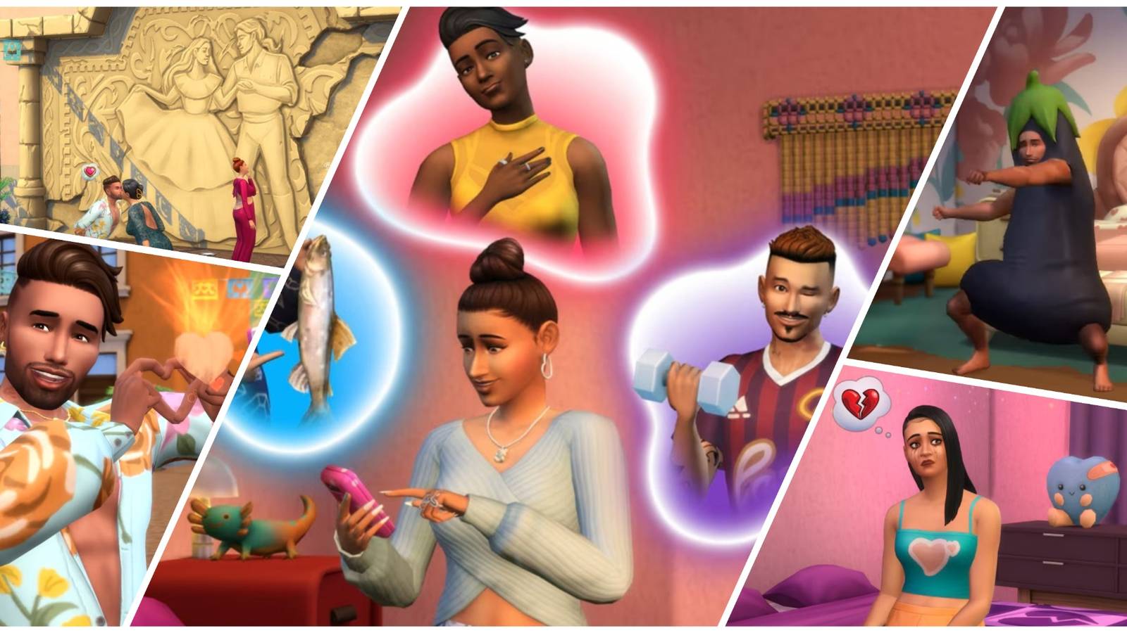 Dating Apps, Eggplants, Heartbreak and Love in The Sims 4: Lovestruck Expansion Pack