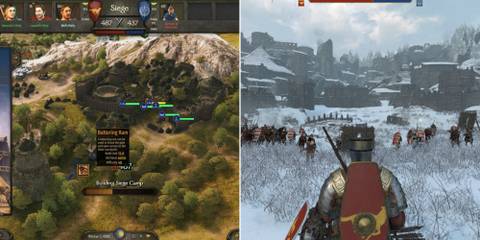 The Player Sieging A City & Leading The Attack 