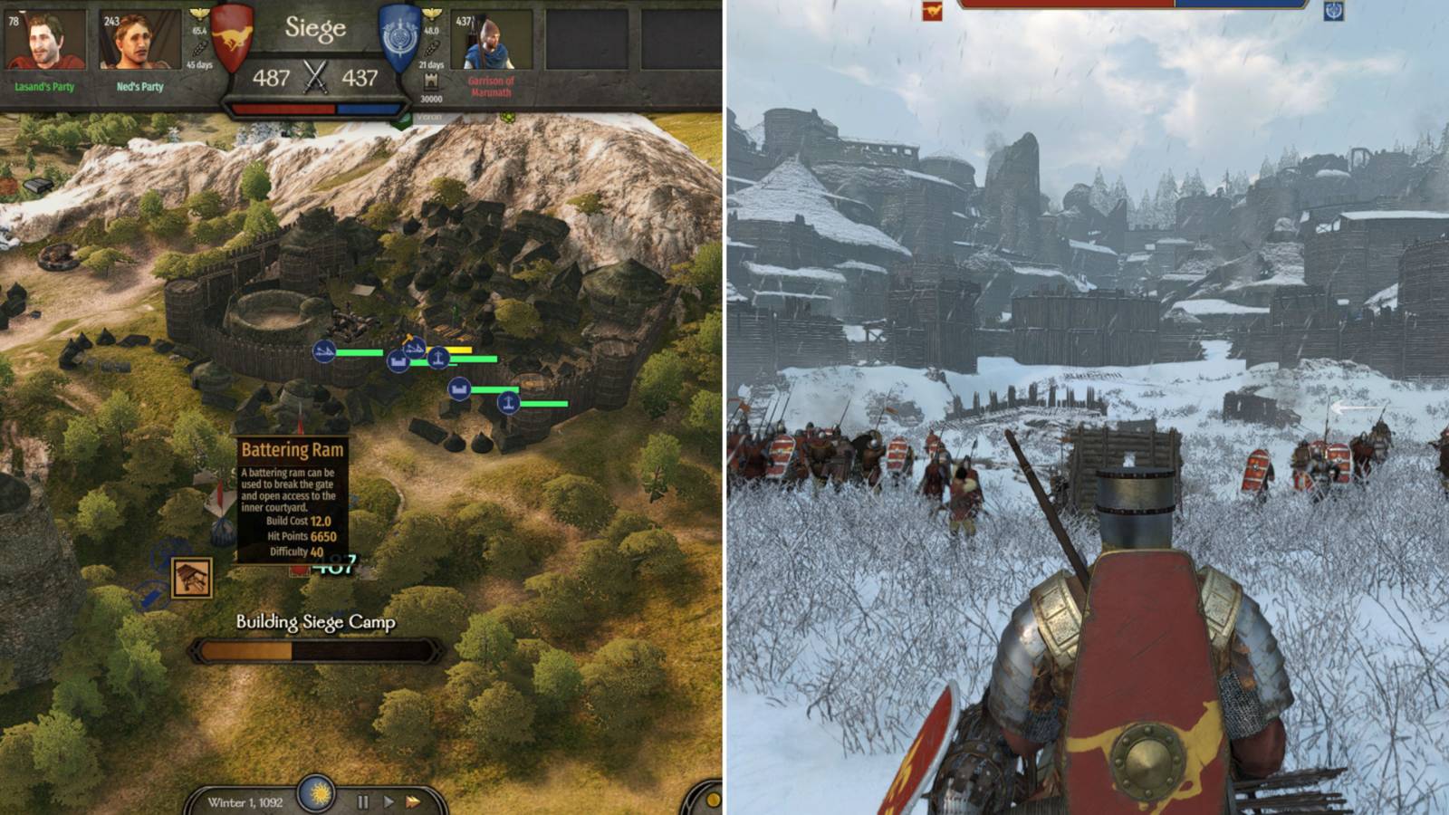 The Player Sieging A City & Leading The Attack 