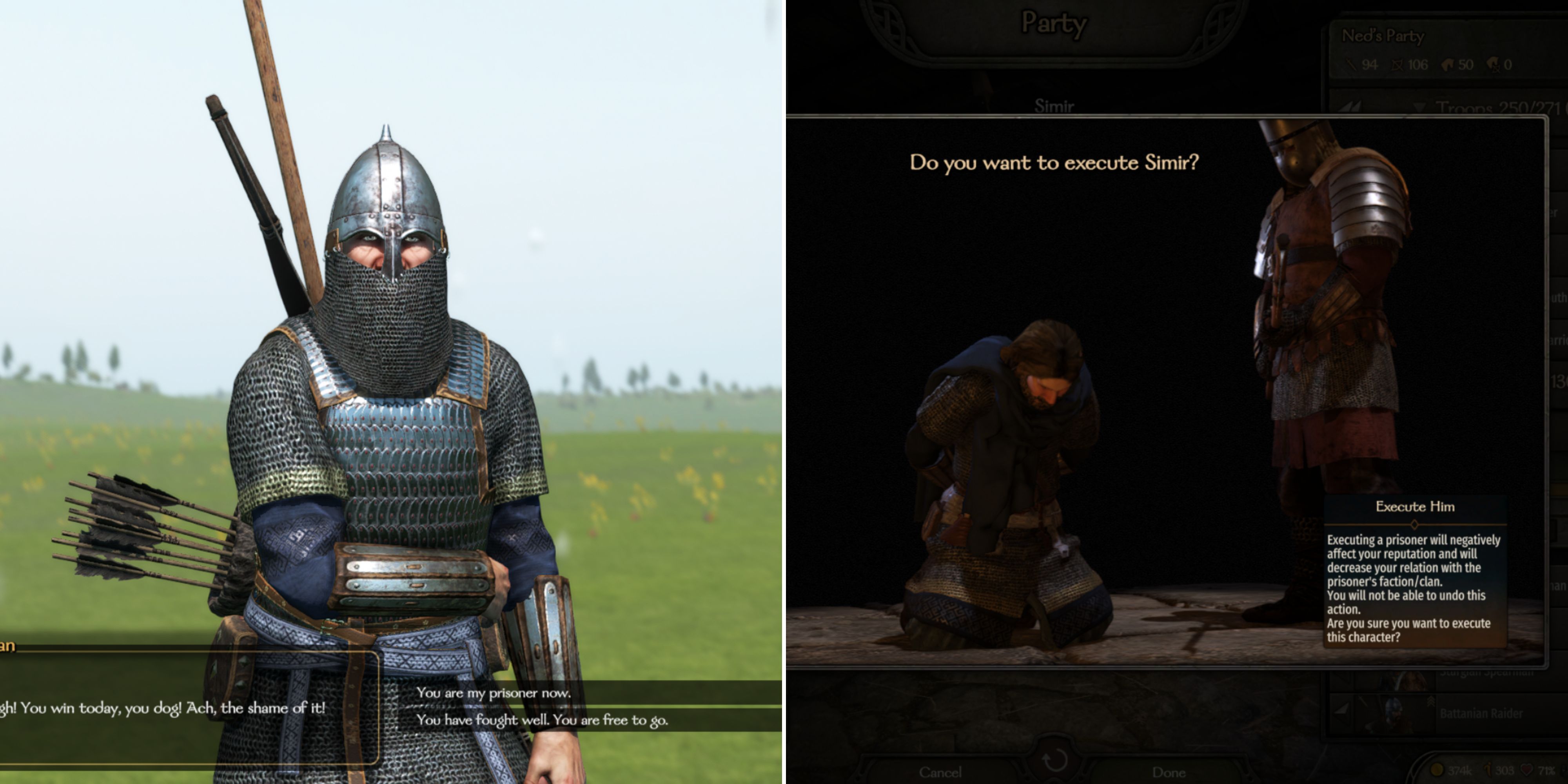 Mount & Blade 2: Bannerlord - Should You Execute Lords