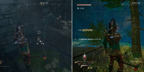 The Player Collecting Conscript's Buttons