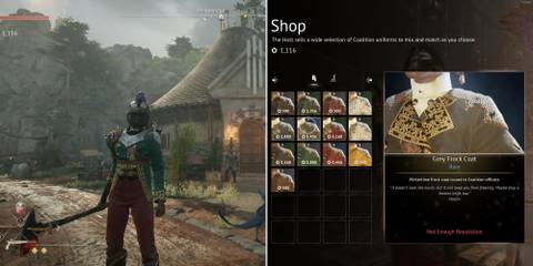 Nor Wearing Armor & Purchasing Outfits