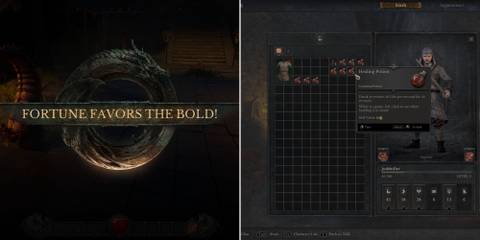 The Extraction Screen & A Bunch Of Healing Potions In The Stash 