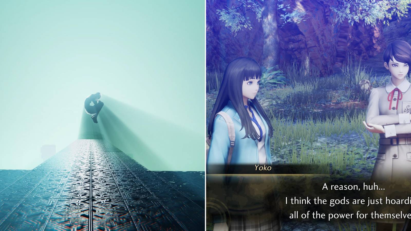 Yoko At The Beginning Of The Game & Tao & Yoko Talking To The Nahobino 