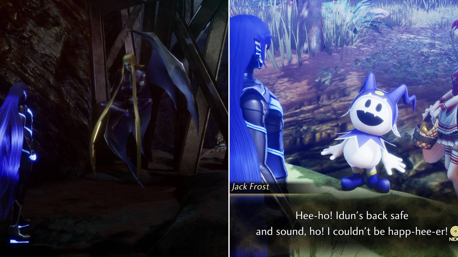 The Player Facing Loki & Speaking To Jack Frost & Idun