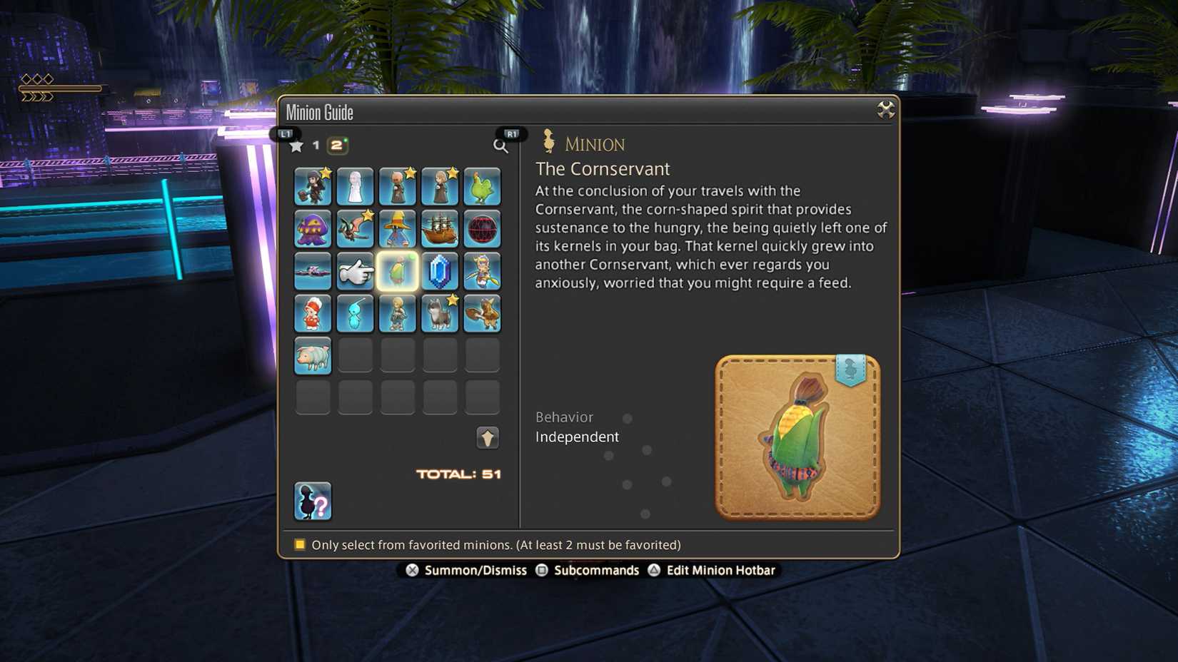 ff14 cornservant minion guide