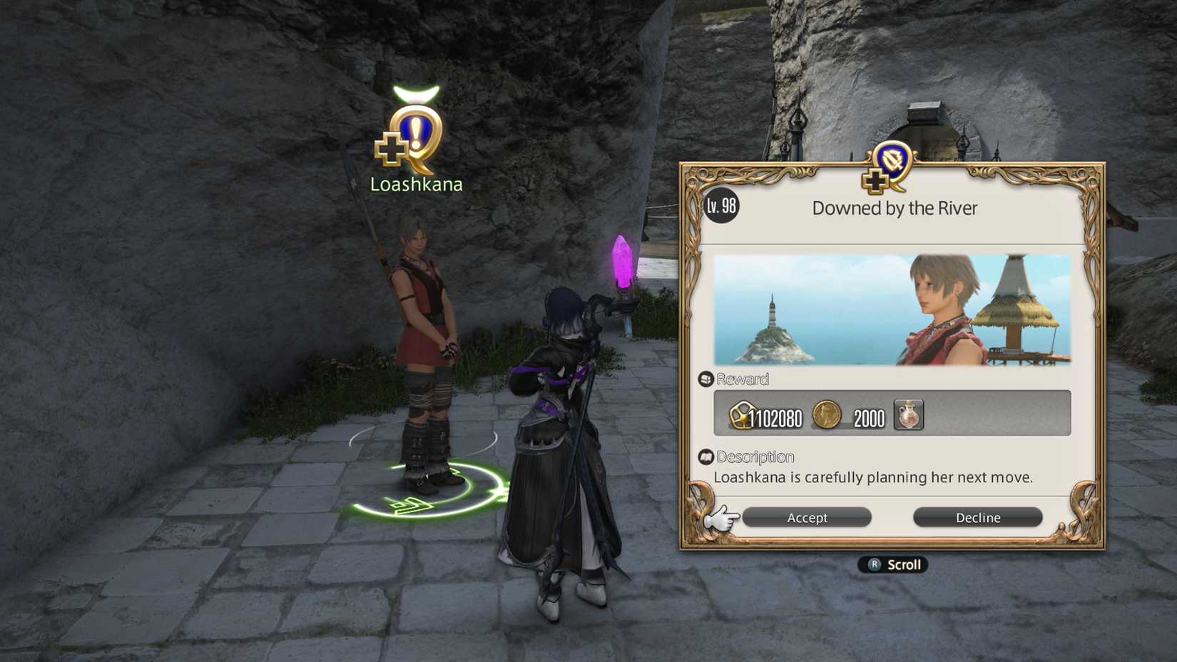 ff14 downed by the river