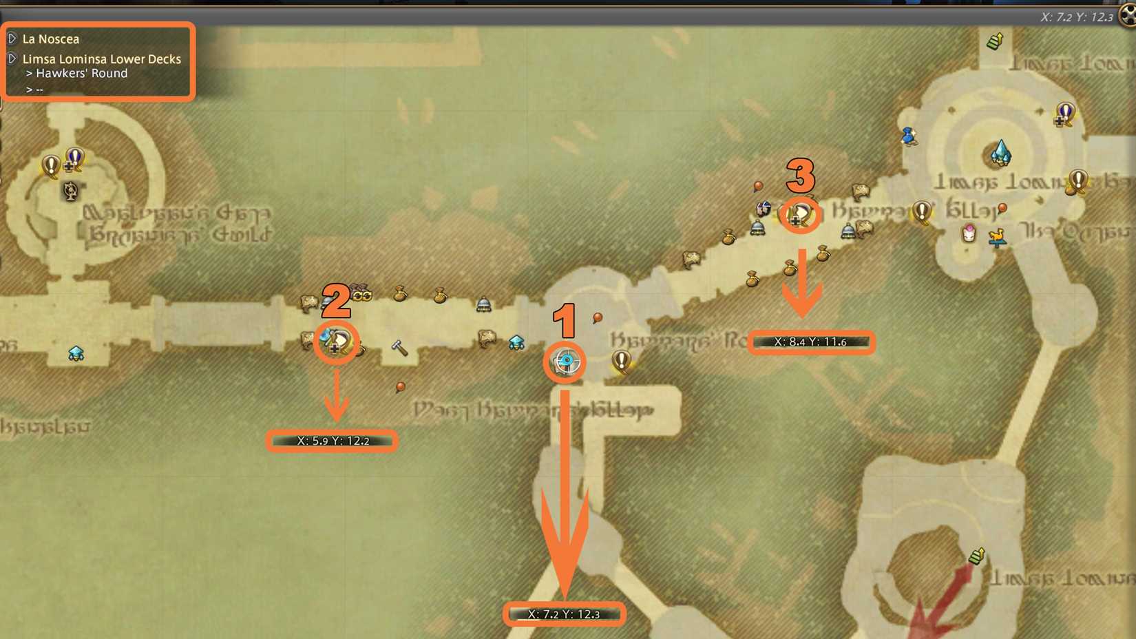 ff14 in the sting of things market npcs