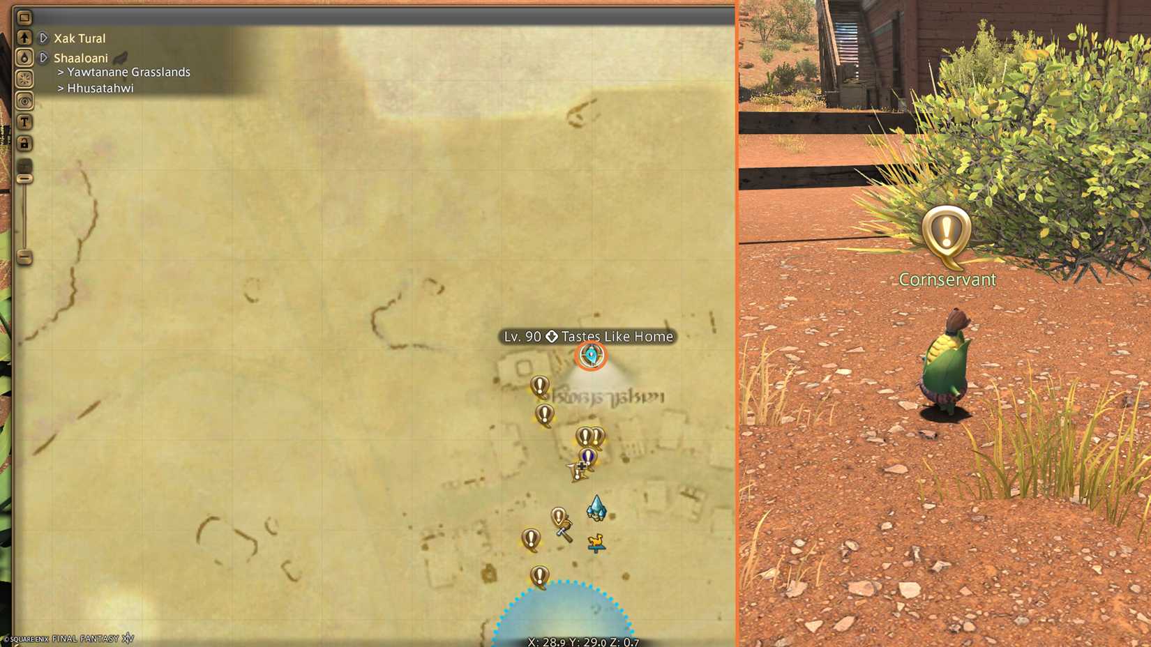 ff14 tastes like home