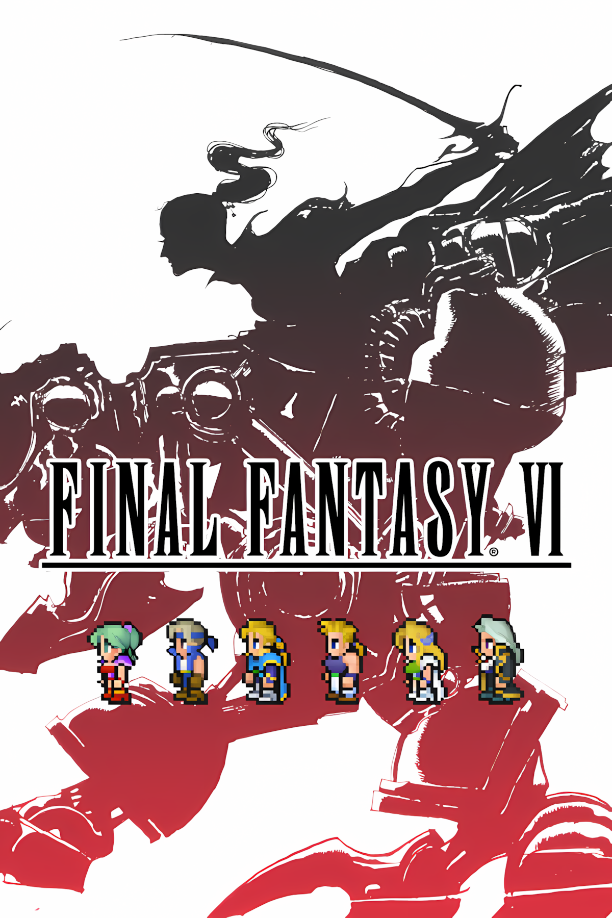 Final Fantasy VI Pixel Remaster Tag Page Cover Art