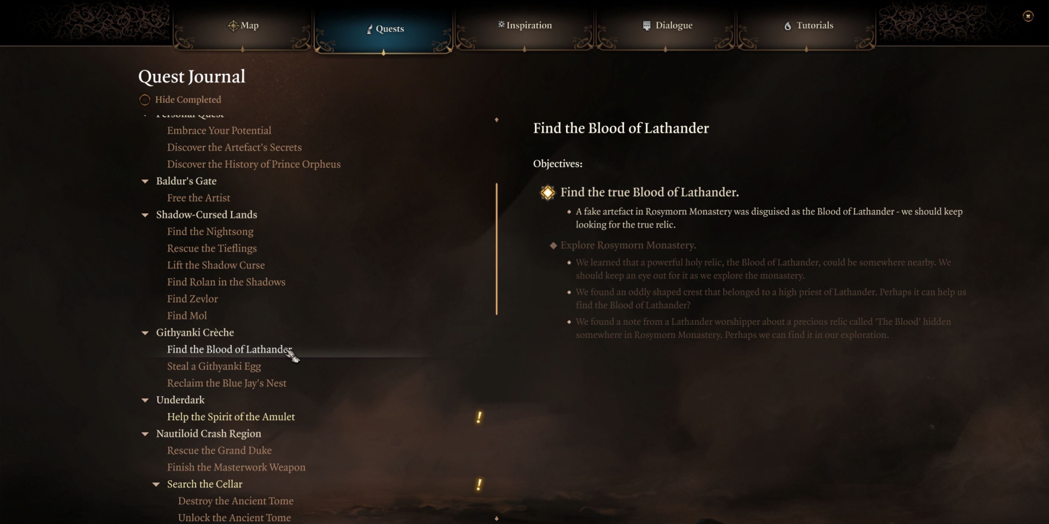 How to Use the Strange Chunk of Amber in Baldur’s Gate 3