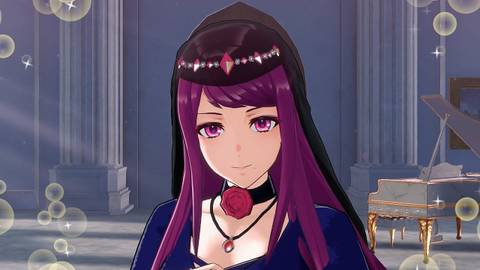 Ivy during a wake up event in Fire Emblem Engage