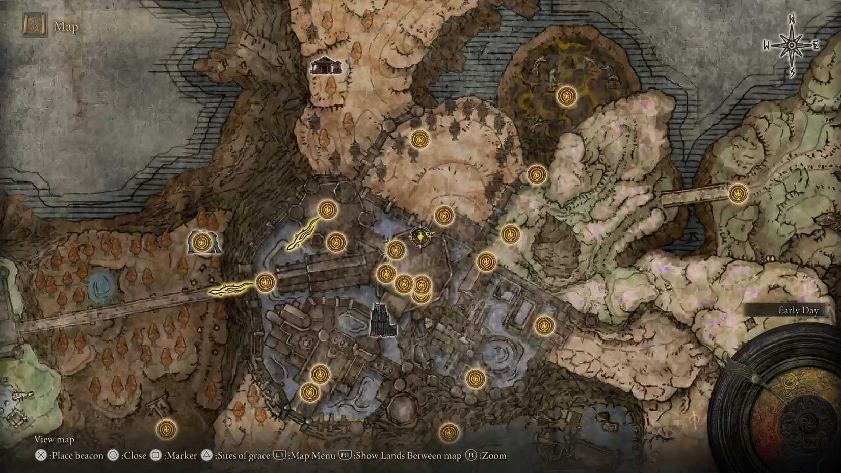 Fire Knight's Shortsword Map Location in Shadow of the Erdtree