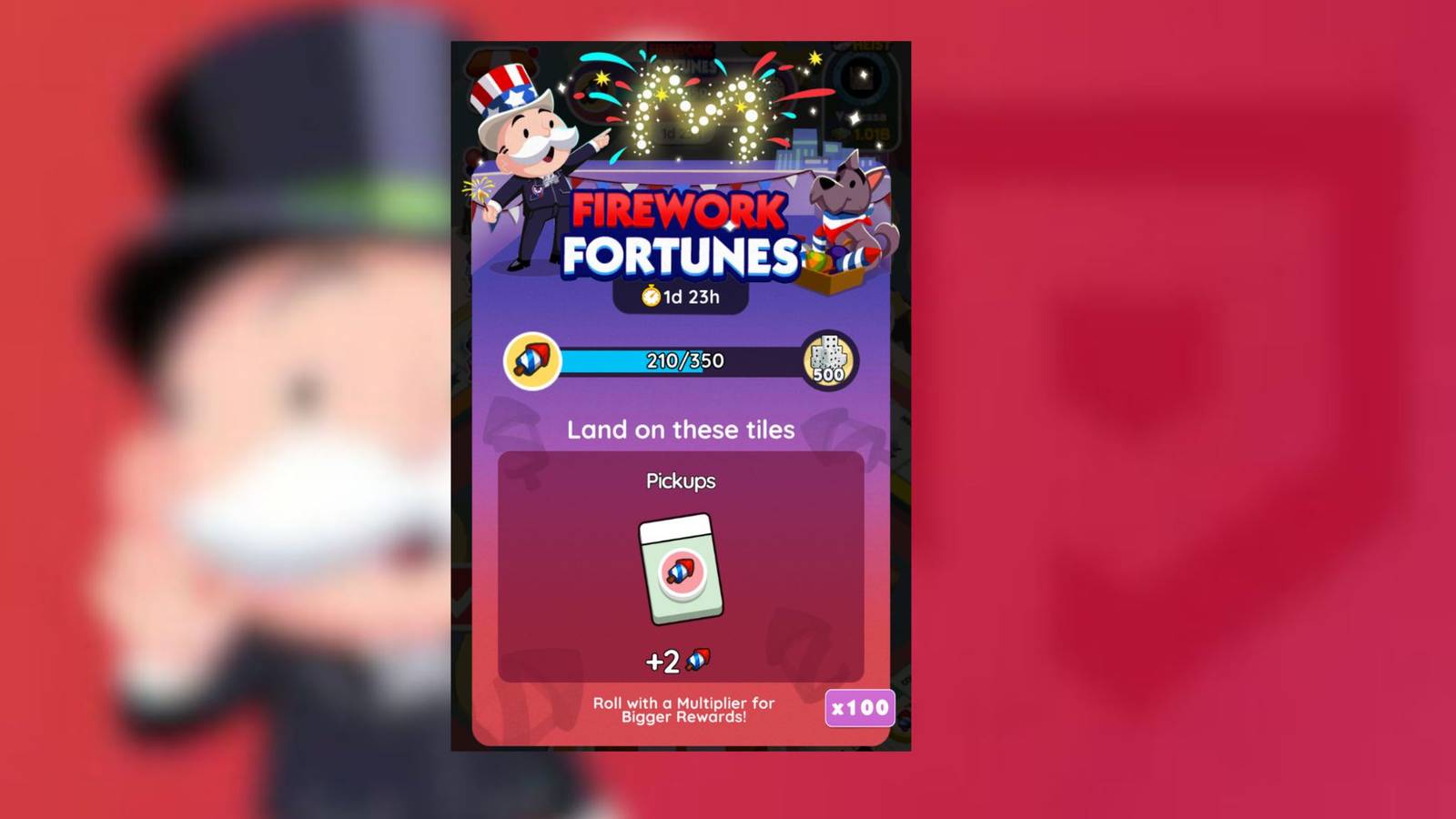firework fortunes monopoly go